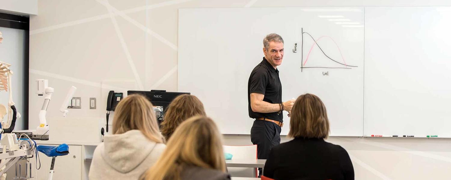 John Holash teaching class 