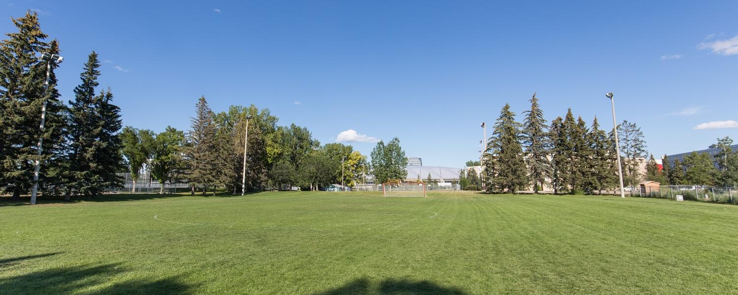 Field five at UCalgary 