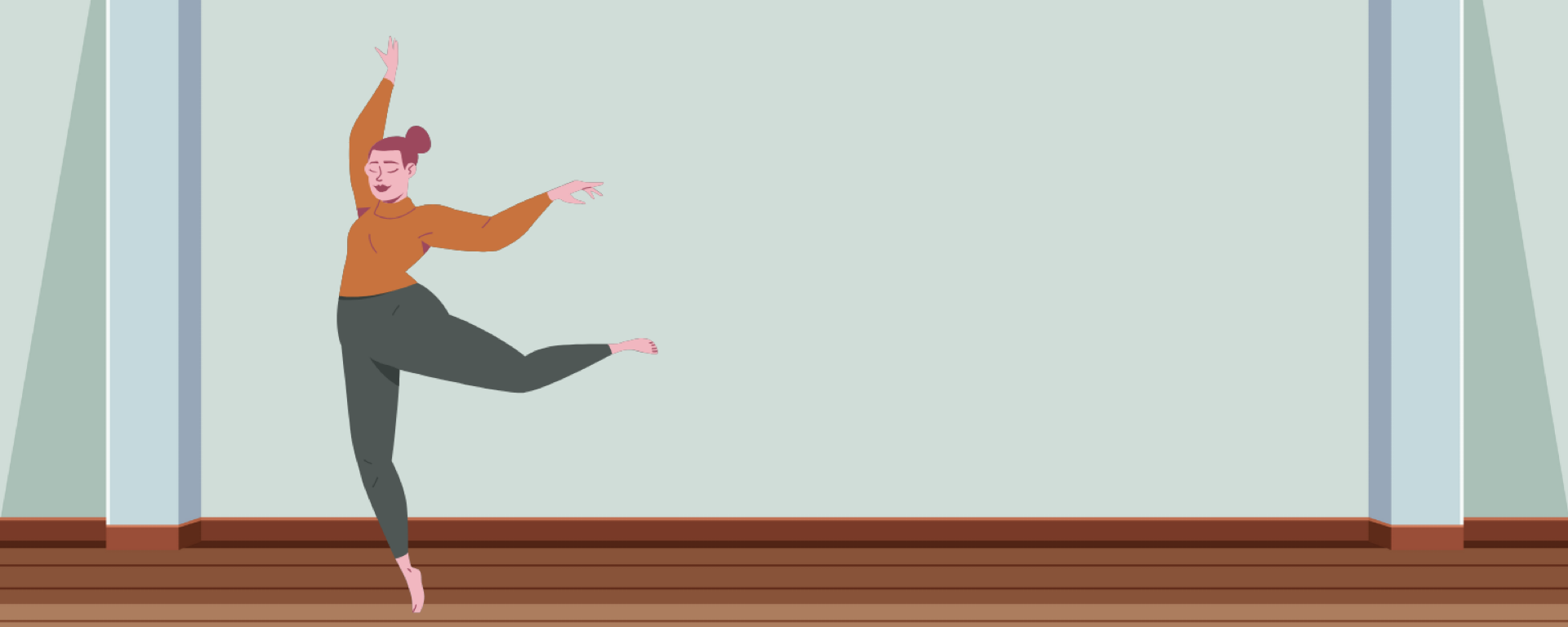 woman dancing
