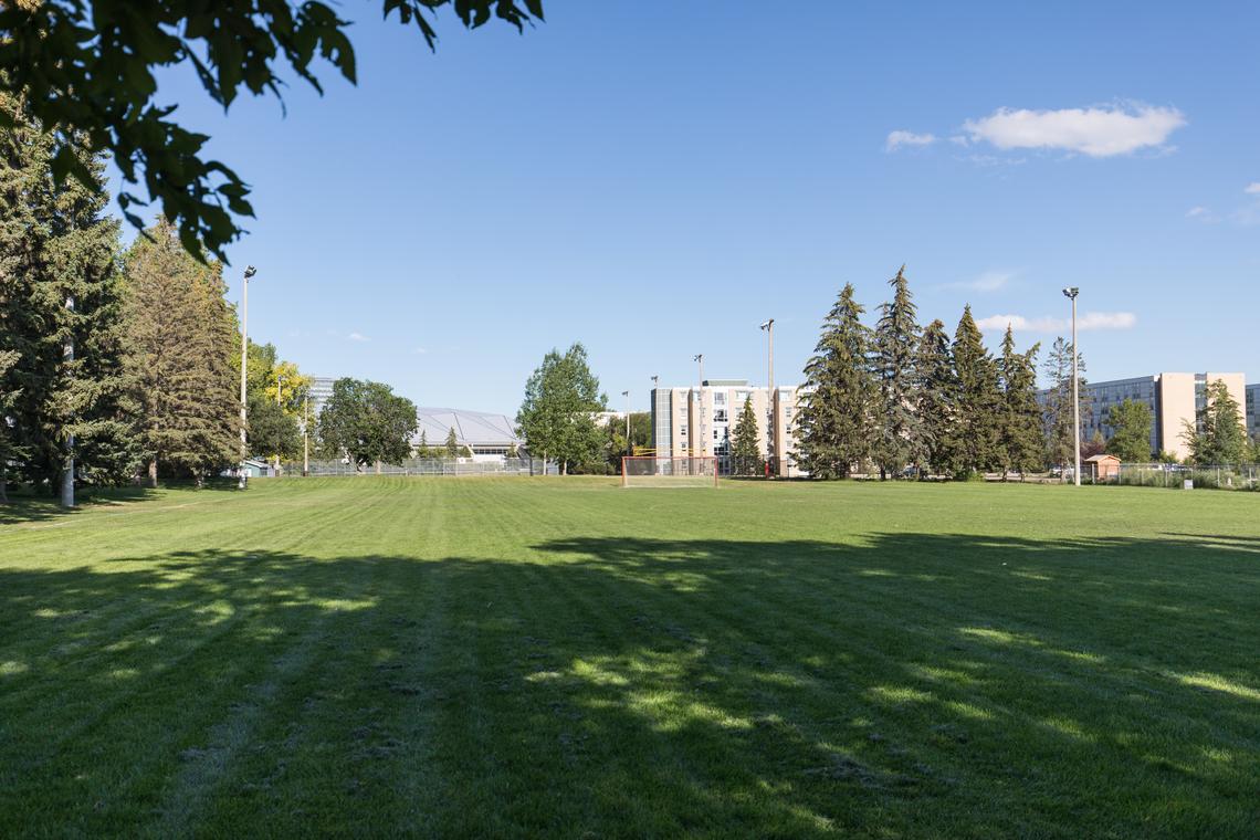 Athletic field for rent in Kinesiology at UofC