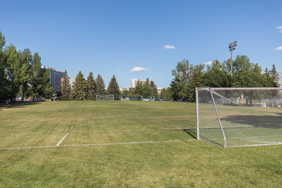 Field 1 multipurpose athletic field available to book at UofC
