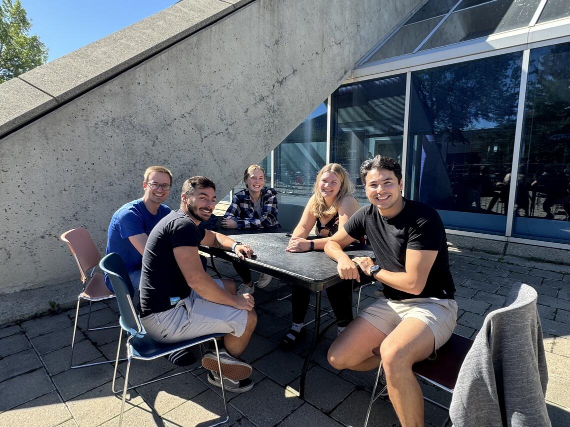 a group of graduate students