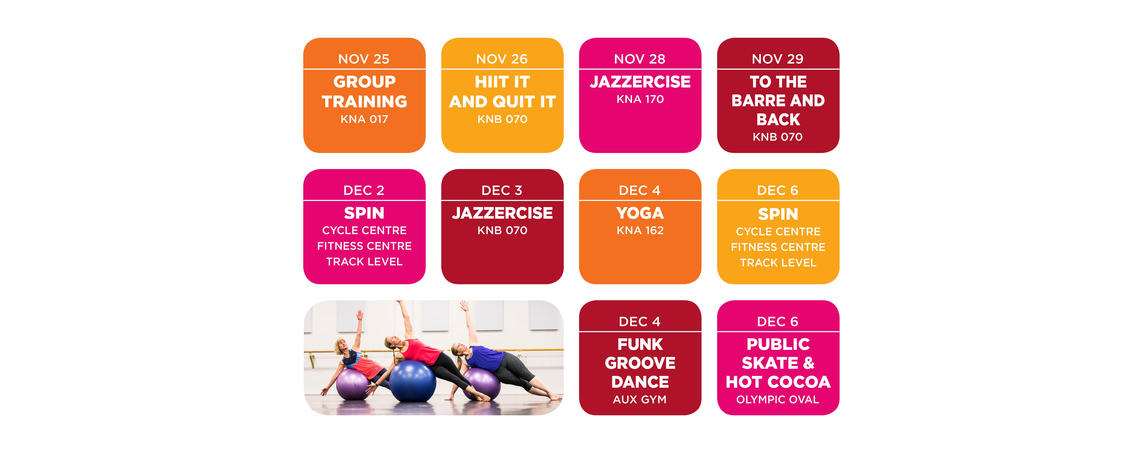 fitness schedule
