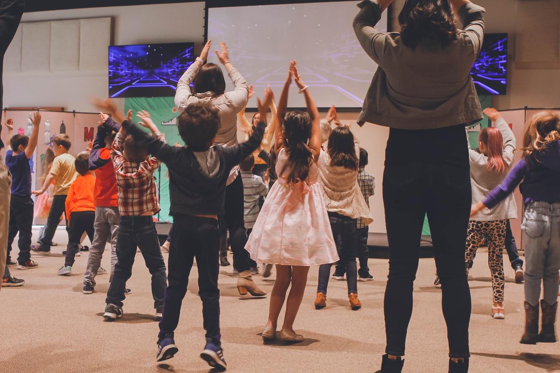 youth exercising