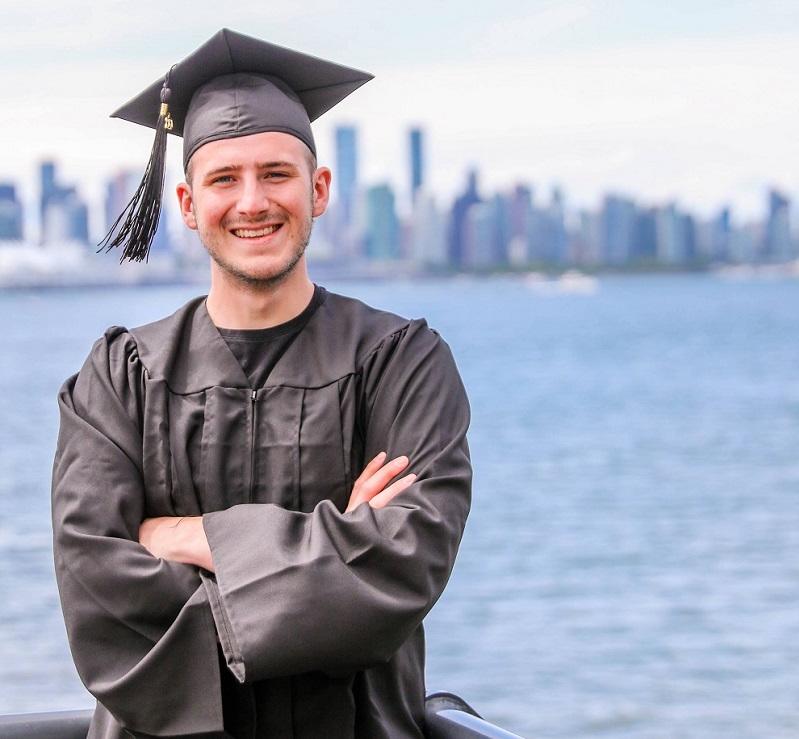 Samuel Engstrom, Kinesiology graduate