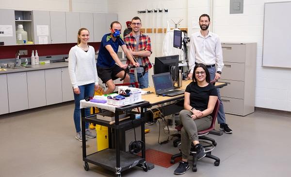 Dr. Juan Murias exercise physiology lab
