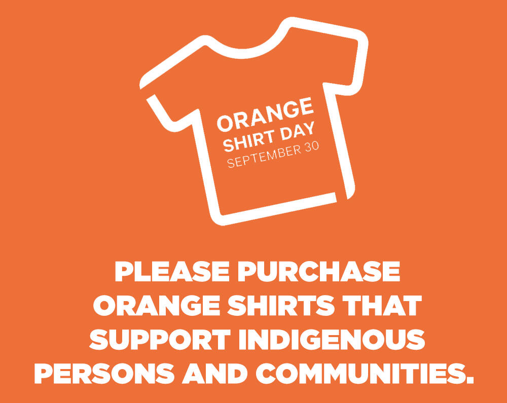 Best place to purchase an orange T-shirt Graphic about purchasing orange T-shirts for Orange Shirt Day