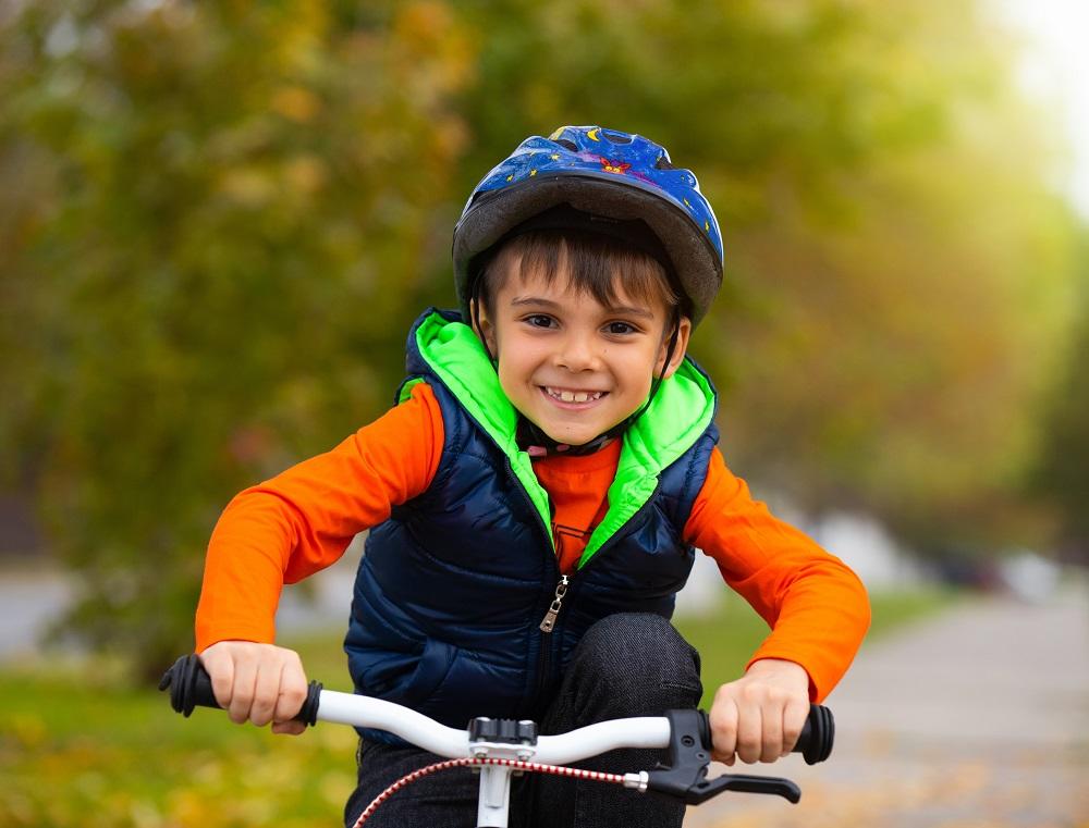 Child on a bike