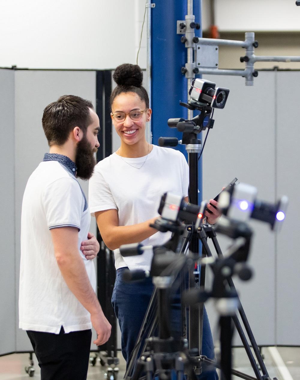 Researchers in the Human Performance Lab in the Faculty of Kinesiology at UCalgary