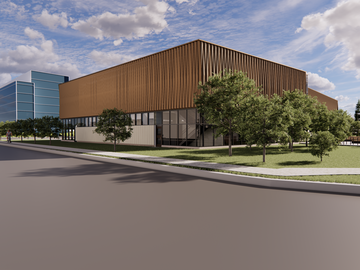 Exterior Taylor Family Kinesiology Building 