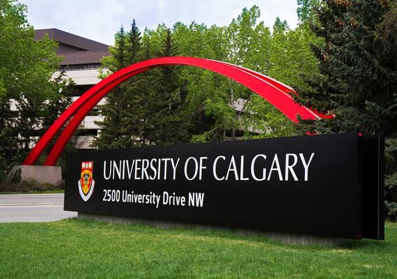 UCalgary sign on main campus