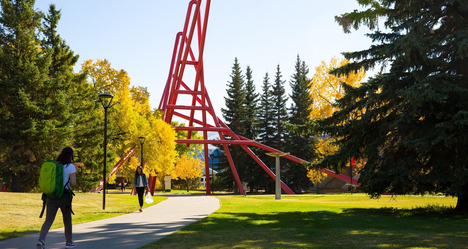 Outside Olympic Oval