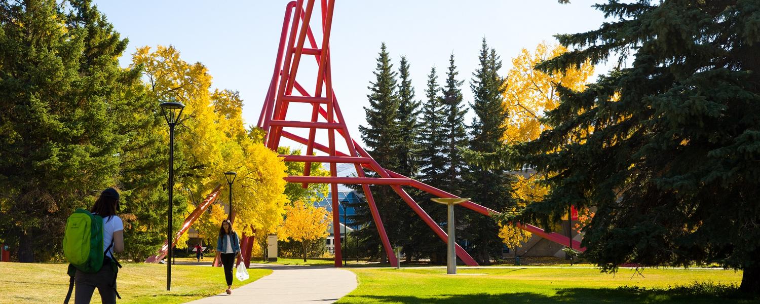 Outside Olympic Oval