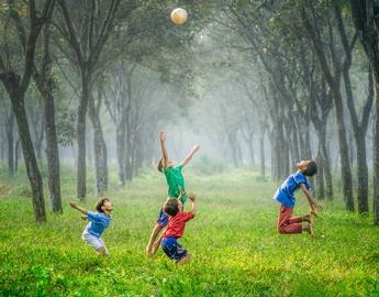 youth playing