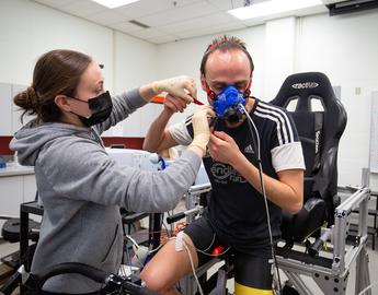 Exercise physiology lab at UofC